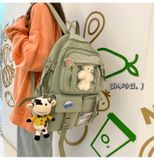  Balo hai túi trong dễ thương, kiểu dáng đáng yêu, phù hợp học sinh sinh viên, đi làm, du lịch 