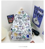  Balo hoạ tiết vui nhộn, balo nam nữ độc lạ, phù hợp học sinh sinh viên, du lịch, đi học, đi chơi 