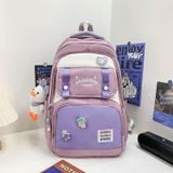  Balo học sinh mẫu mới phong cách Hàn Quốc, cặp sách đi học, ba lô đựng laptop size lớn đựng vừa laptop, du lịch hellobow 