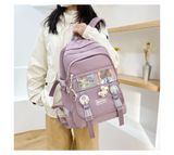  Balo học sinh nhiều ngăn tặng kèm phụ kiện Markbag 