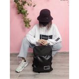  Balo phom vuông họa tiết lá năng động, Ba lô đi học đi chơi phong cách Mã sản phẩm FT28 