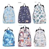  Balo HT22 chất chống nước, nhiều hoạ tiết hoa văn thanh lịch cho nữ đi học đi chơi đựng laptop 