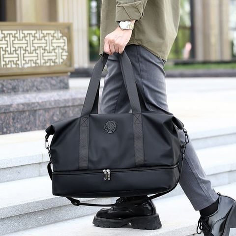  Túi thể thao ngăn giày riêng cho nam nữ cỡ to Xinh Xinh chất da TPU mềm mịm kháng nước tốt 