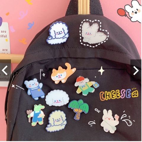  Combo 3 huy hiệu bất kỳ giá ưu đãi nhiều mẫu đẹp và mới nhất gắn balo, cặp sách, mũ nón, áo quần mã CB3HH 