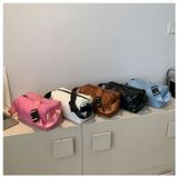  Túi bao tử, túi trống đeo chéo Xinh Xinh mẫu mới da chần ô trám trẻ trung thời trang, túi nam nữ đẹp mẫu mới BLXX17 