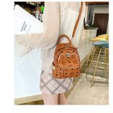  Balo da mini đủ size lớn vừa và nhỏ, chất da dày dặn đứng phom hàng Quảng Châu đi học đi chơi, ba lô nam nữ VP71F 