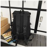  Balo phom vuông cá tính Xinh Xinh mẫu mới thời trang nam nữ di lịch phượt size to vải canvas mã VP89 