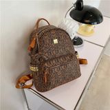  Balo da size to họa tiết sinh động, sang trọng cho nam nữ, ba lô đi học, đi làm, du lịch chất PU, kích thước 31x37 HTGM 