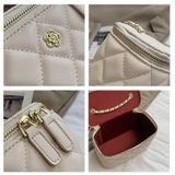  Túi đeo chéo nữ da chần ô sang trọng dự tiệc, xuống phố hàng Quảng Châu xịn chất đẹp phom chuẩn balo Xinh Xinh mã VP48 