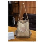  Balo da kiêm túi đeo công sở nữ, túi thời trang Hàn Quốc, kiểu đẹp sang trọng cao cấp cỡ vừa đi làm du lịch mẫu mới Lb6 