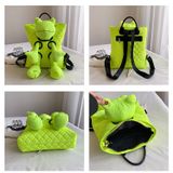  Balo chần bông ếch xanh Xinh Xinh mẫu mới đẹp cho nam nữ, túi cặp cao cấp, hàng Quảng Châu, thú bông quà tặng BLXX14 