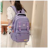  Balo trơn Xinh Xinh nhiều ngăn cho nữ, balo đẹp đi học cỡ to đựng laptop, cặp nam sinh Bv84 