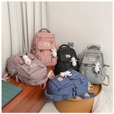  Balo nắp cài phản quan BV72, nhiều ngăn đựng vừa lap lớn, phù hợp học sinh sinh viên, nam nữ 