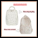  Balo hoa nhí đẹp, phom vuông, cặp sách Hàn Quốc cho nữ mẫu mới, kiểu dáng thời trang, ba lô đi làm 