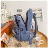  Balo nắp cài phản quan BV72, nhiều ngăn đựng vừa lap lớn, phù hợp học sinh sinh viên, nam nữ 