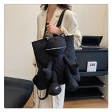  Balo chần bông ếch xanh Xinh Xinh mẫu mới đẹp cho nam nữ, túi cặp cao cấp, hàng Quảng Châu, thú bông quà tặng BLXX14 