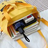  Túi Tole kiêm balo đi học, đi chơi dễ thương, chất bố mềm dày dặn, size lớn đựng được sách vở, đồ dùng cá nhân 