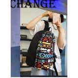  Balo đi học Xinh Xinh phối màu cá tính độc đáo giá rẻ, cặp sách cho nam nữ sinh viên các cấp cỡ lớn 