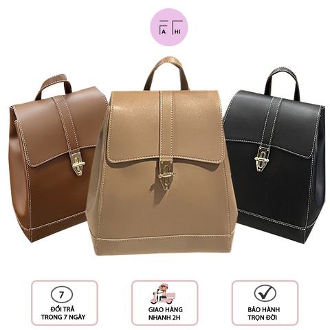  Balo da nữ, balo công sở, balo da sang trong mẫu mới 