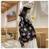  Balo hoạ tiết nữ dễ thương, cặp sách đi học vừa laptop lớn 