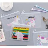  Ví nhựa đựng bút viết trong suốt 