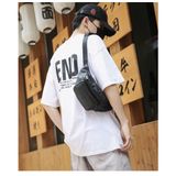  Túi bao tử in chữ, túi đeo chéo nam nữ 