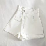  Quần giả váy đắp chéo eo, chỉ nổi sành điệu cho nữ, chất kaki đẹp, size SM, mã QV01 