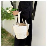  Túi cói đeo chéo Xinh Xinh, giỏ xách kẹp nách đi biển, chụp hình, du lịch đơn giản sang trọng, thời trang túi đẹp BLXX16 