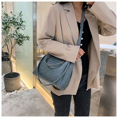  Túi LOUSIA CROCO vân cá sấu cá tính 