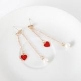  Bông tai dáng dài dự tiệc sang trọng 