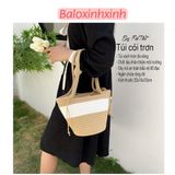  Túi cói đeo chéo Xinh Xinh, giỏ xách kẹp nách đi biển, chụp hình, du lịch đơn giản sang trọng, thời trang túi đẹp BLXX16 