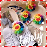  Móc khoá hoa kakakiki gắn balo, túi, chìa khoá xinh xắn 