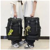  Balo phom vuông cá tính Xinh Xinh mẫu mới thời trang nam nữ di lịch phượt size to vải canvas mã VP89 