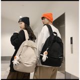  Balo trơn đơn giản cho học sinh, sinh viên các cấp, size to chất vải bố mềm vừa lap top lớn cho nam và nữ Bv81 