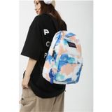  Balo bông hoạ tiết màu loang độc lạ đi học đi chơi học sinh sinh viên 