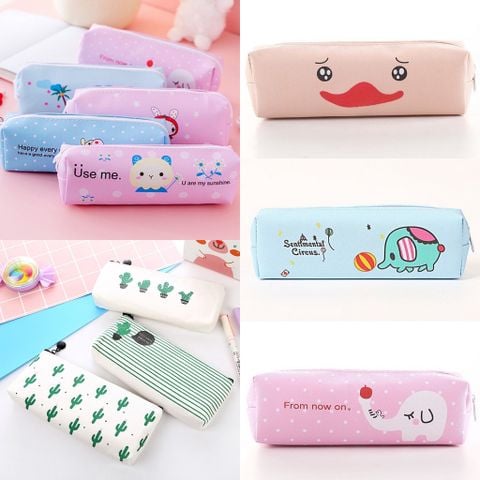  Hộp bút đựng bút viết học sinh sinh viên 