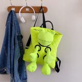  Balo chần bông ếch xanh Xinh Xinh mẫu mới đẹp cho nam nữ, túi cặp cao cấp, hàng Quảng Châu, thú bông quà tặng BLXX14 