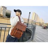  Balo da Xinh Xinh nam nữ size to vừa laptop đi học, du lịch, phượt thiết kế cá tính thời trang mới 