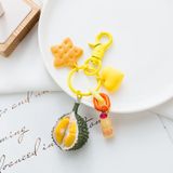  Móc khoá trái cây và bánh dễ thương 