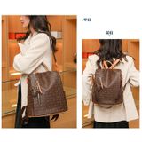  Balo da Xinh Xinh họa tiết MK công sở nữ vừa A4 kiểu dang thời trang cổ điển túi đeo vai mẫu mới 