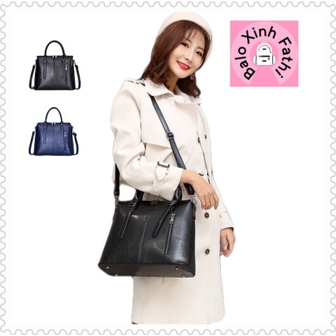  Túi da trơn đơn giản FEDORA PALA, đi chơi, đi du lịch FTT15 