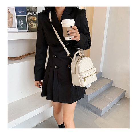  Balo da mini ô trám phom sang lạ dành cho nữ 