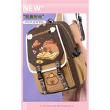  Balo capybara Xinh Xinh đi học nam nữ cỡ lớn nhiều ngăn mẫu mới BV98 