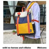  Balo nắp gập phối màu unisex Xinh Xinh mã VP90 chất canvas size to nam nữ du lịch, đi học, đựng lap 