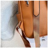  Balo da Xinh Xinh LB71 cỡ vừa đi làm, công sở cho nữ, túi đeo vai đựng tài liệu mẫu mới 