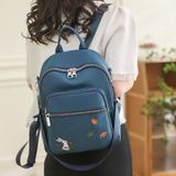  Balo nữ sai vừa du lịch, công sở thêu họa tiết đẹp kích cỡ 26x32 vừa khổ A4 kiêm túi đeo vai kiểu dáng Hàn Quốc mã VP43 