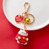  Móc khoá mèo may mắn 