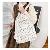  Balo hoa nhí nữ, kiểu dáng Hàn Quốc nhẹ nhàng dễ thương, phom vừa đi học, du lịch, đi làm chất dù đẹp 