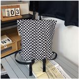  Balo nắp gập Hoạ tiết caro , mẫu bao nam, unisex chất ngầu 