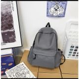  Balo học sinh, cặp sách sinh viên basic phối màu bắt mắt, đơn giản cho nam nữ 